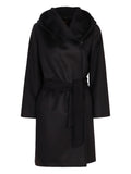 Max Mara Women Wool Midi Coat