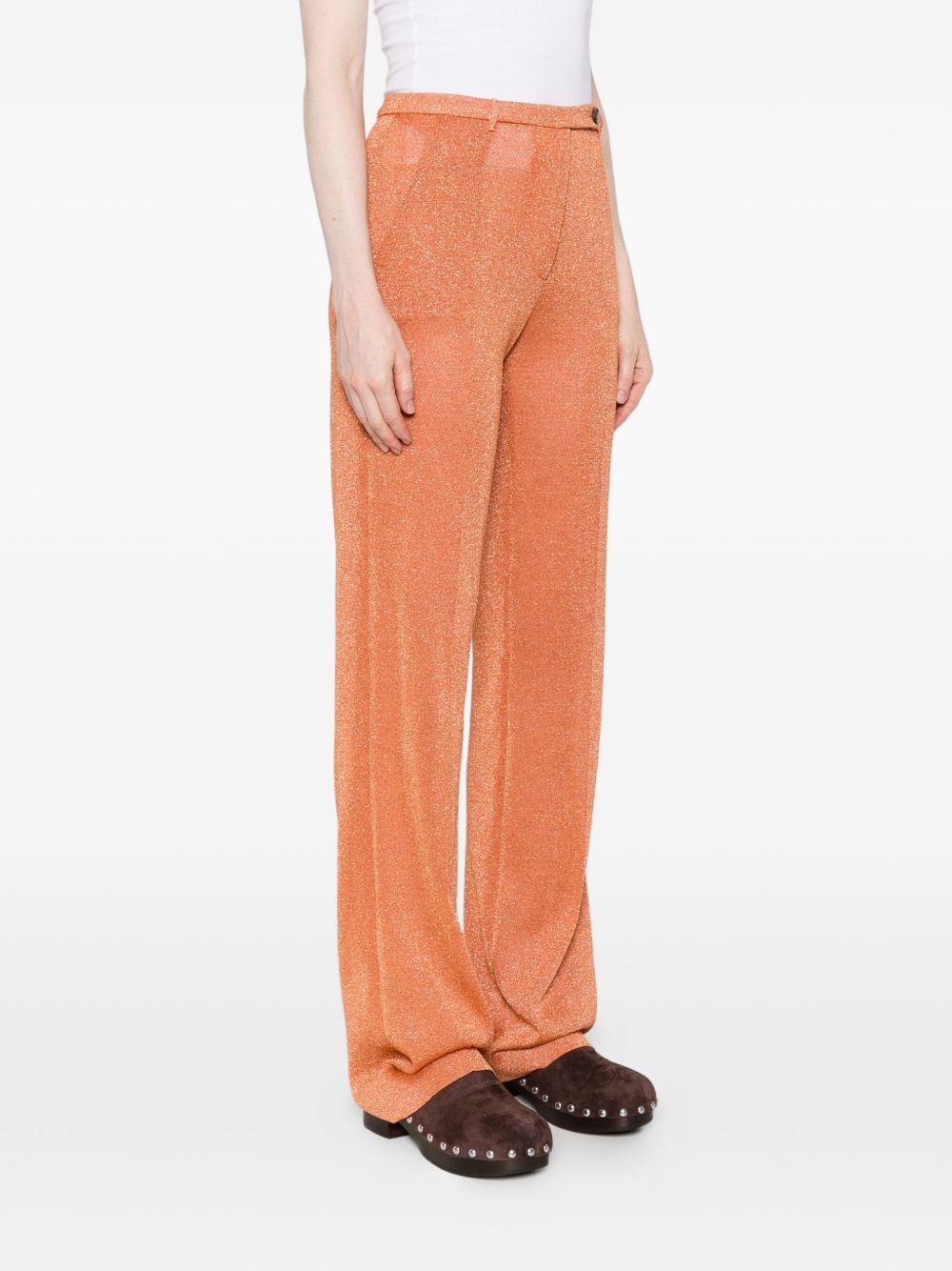 Miu Miu Women Lurex Trousers