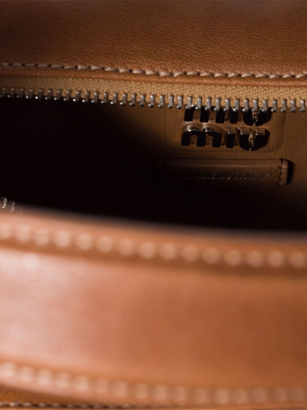Miu Miu Women Pocket Leather Shoulder Bag