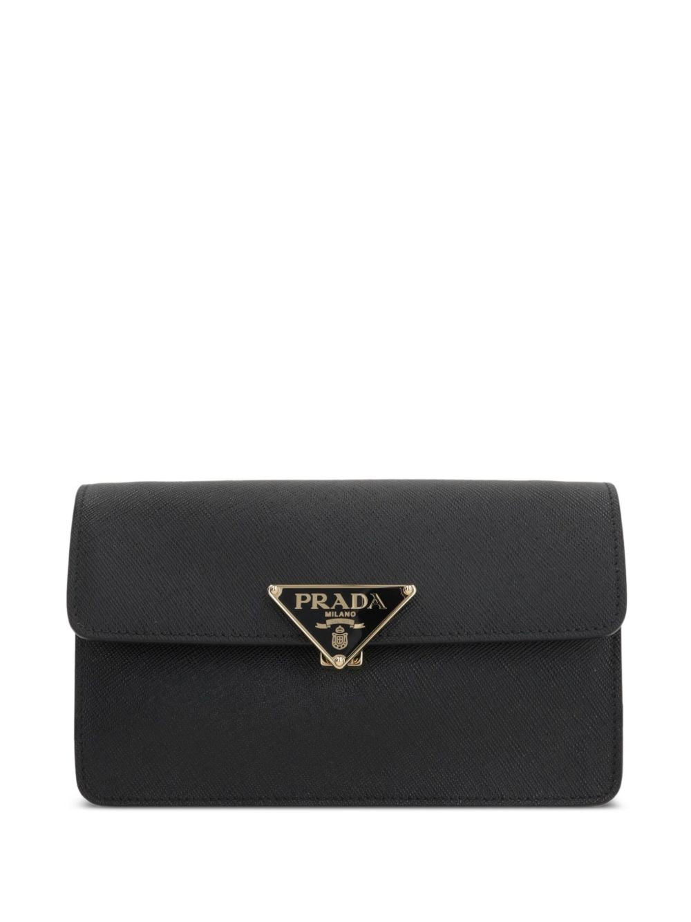 Prada Women Prada Arqué Saffiano Leather Shoulder Bag