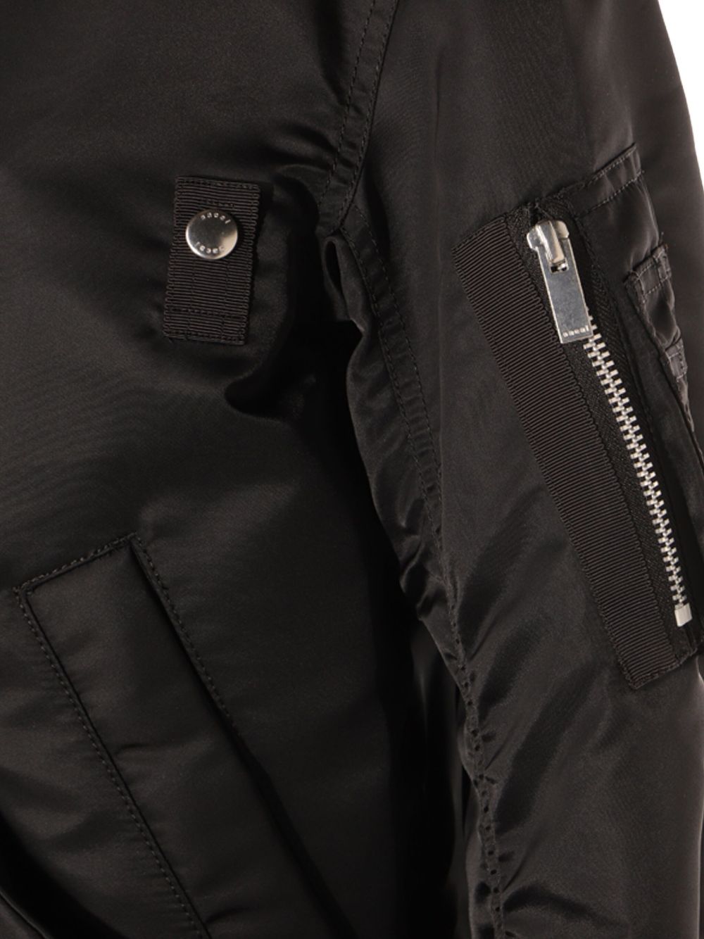 Sacai Women Nylon Bomber Jacket