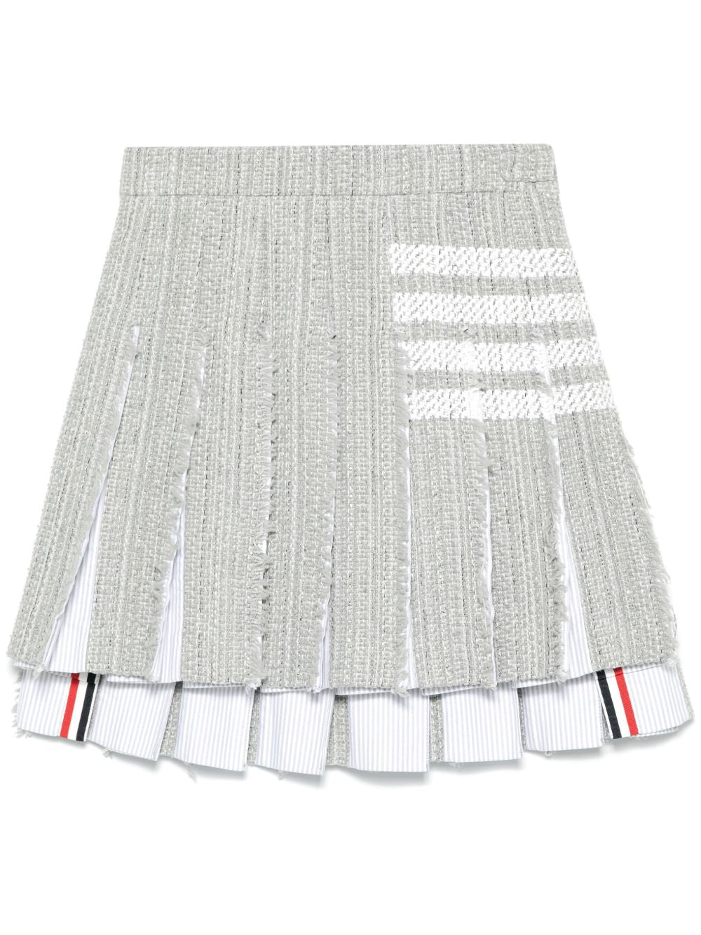Thom Browne Women 4Bar Cotton Blend Skirt