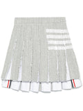 Thom Browne Women 4Bar Cotton Blend Skirt
