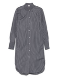 Toteme Women Striped Cotton Shirtdress