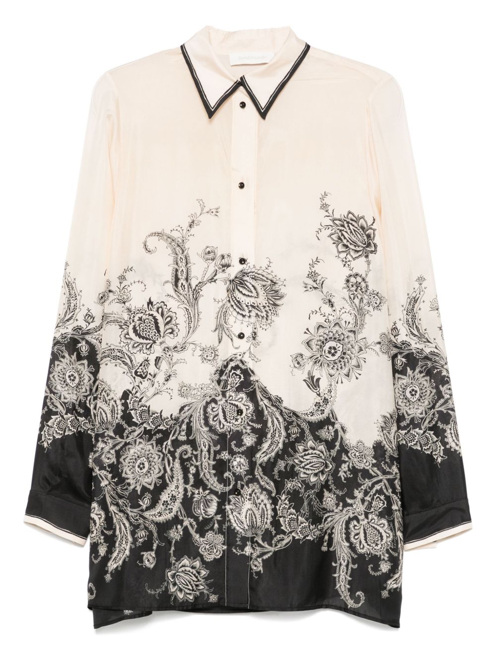 Zimmermann Women Rhiannon Printed Silk Shirt