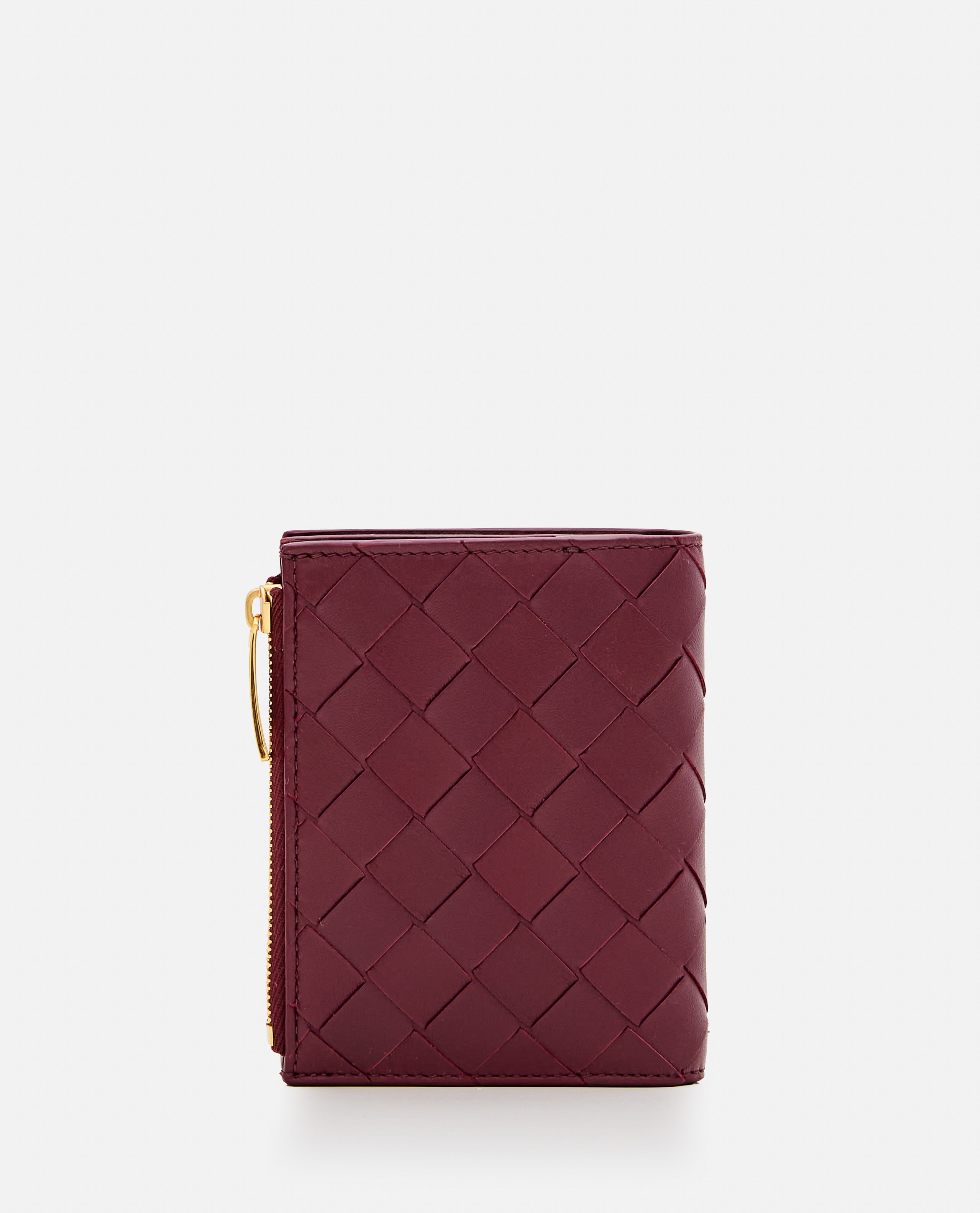 Bottega Veneta Women Leather Card-Holder Intrecciato