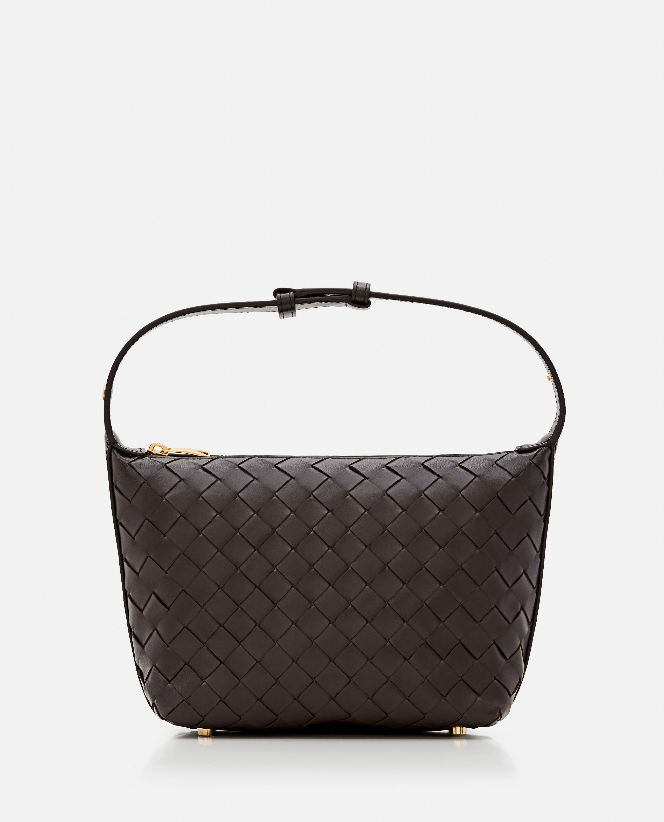 Bottega Veneta Women Mini Wallace Leather Shoulder Bag
