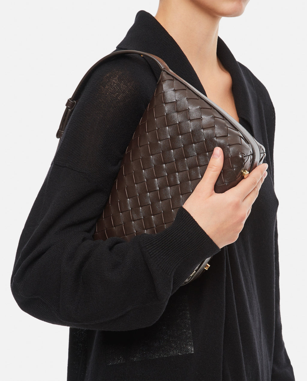 Bottega Veneta Women Mini Wallace Leather Shoulder Bag