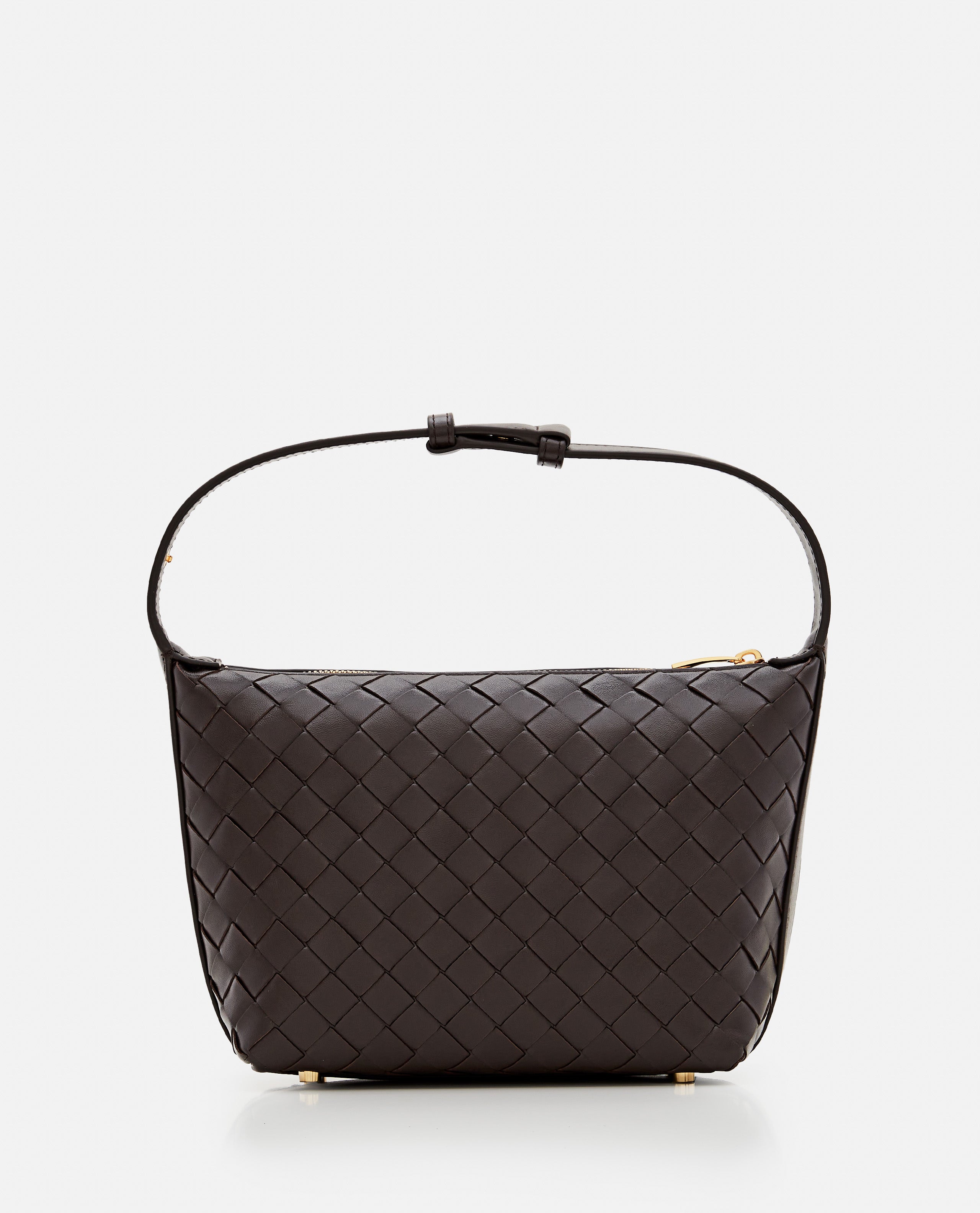 Bottega Veneta Women Mini Wallace Leather Shoulder Bag
