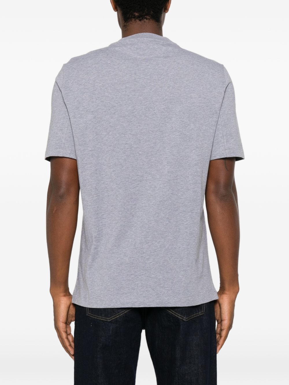 Brunello Cucinelli Men Logo Cotton T-Shirt