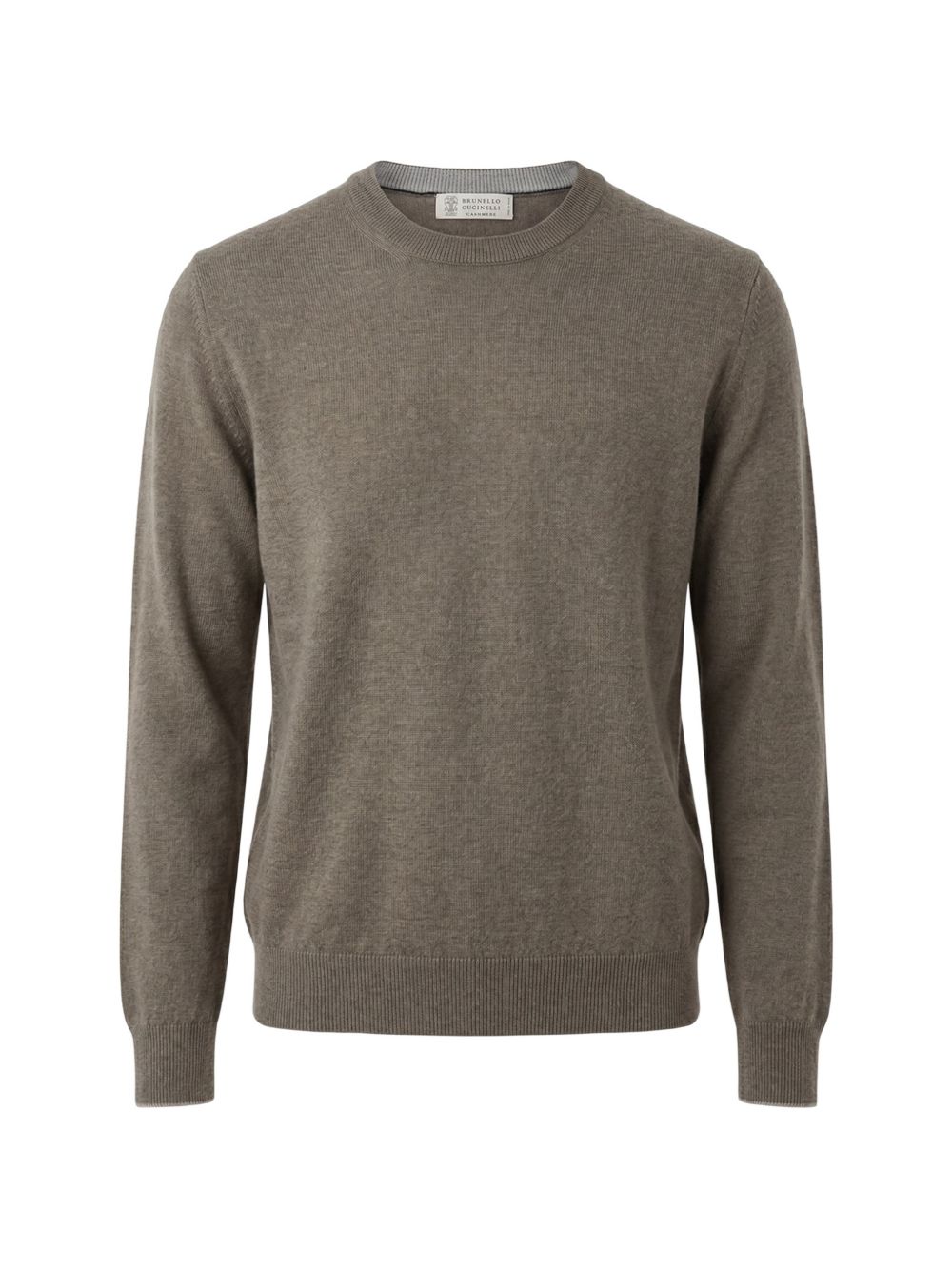 Brunello Cucinelli Men Cashmere Crewneck Sweater
