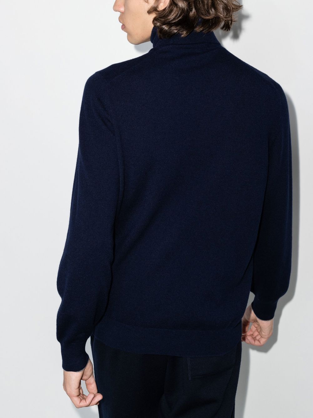 Brunello Cucinelli Men Cashmere Turtle-Neck Sweater