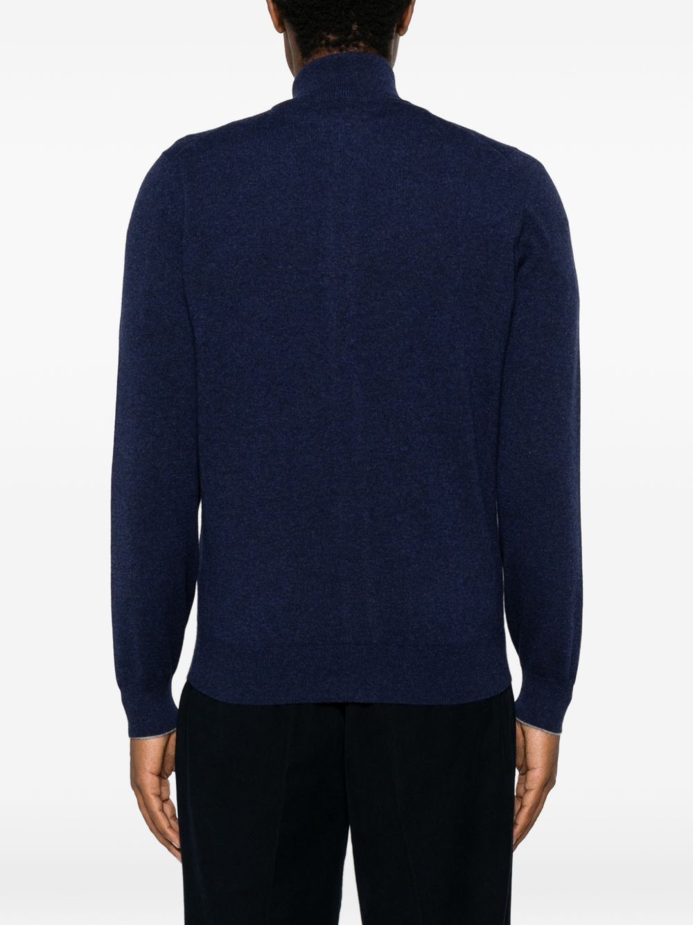 Brunello Cucinelli Men Cashmere Zipped Cardigan