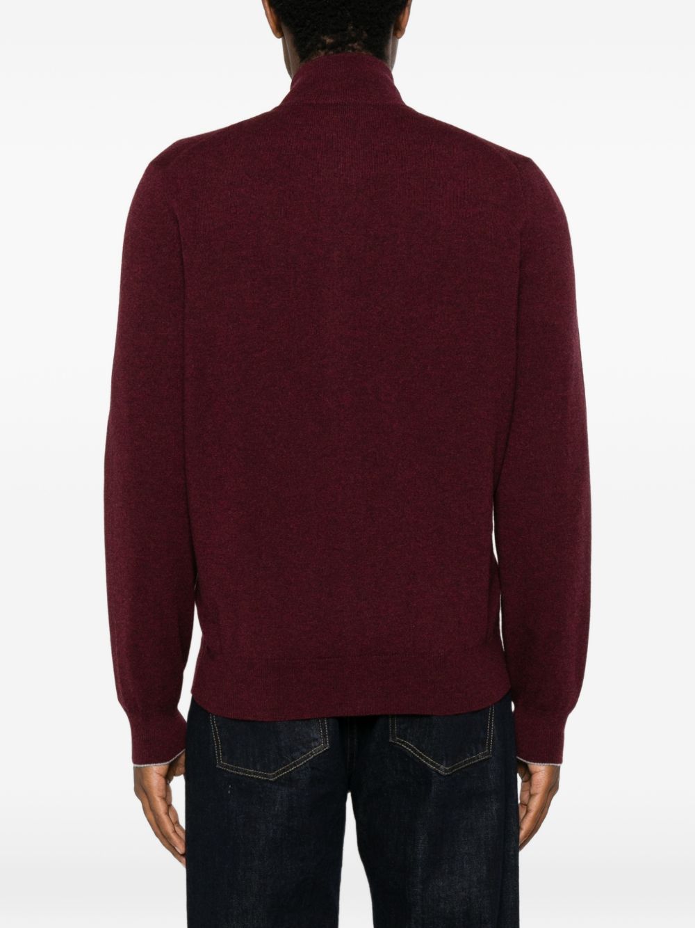 Brunello Cucinelli Men Cashmere Zipped Cardigan