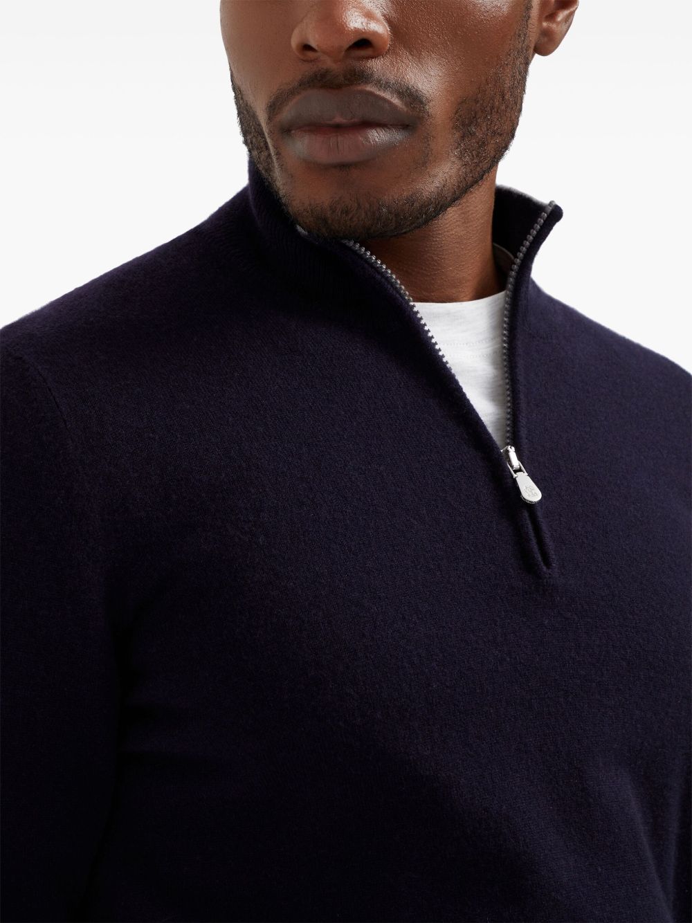 Brunello Cucinelli Men Cashmere Turtle-Neck Sweater