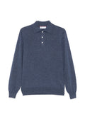 Brunello Cucinelli Men Cashmere Polo Shirt