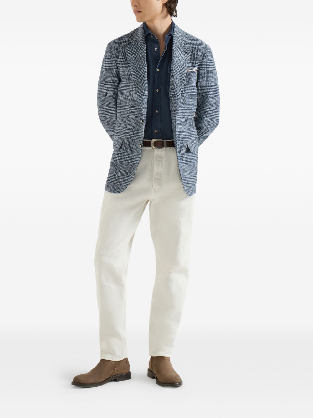 Brunello Cucinelli Men Cotton Shirt