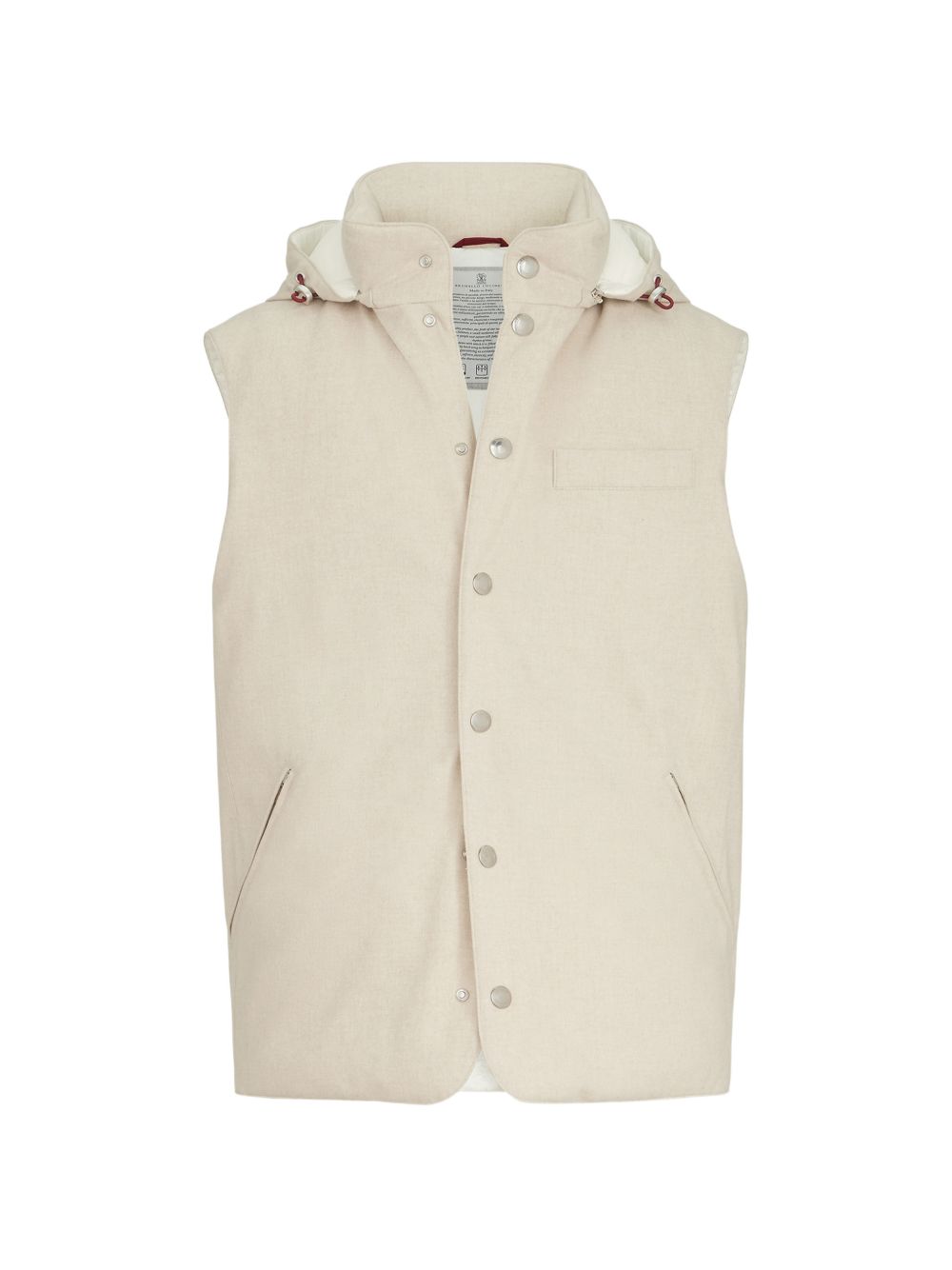 Brunello Cucinelli Men Wool Padded Vest