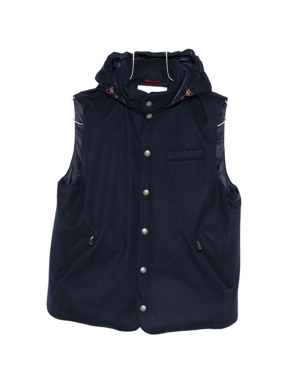 Brunello Cucinelli Men Wool Padded Vest