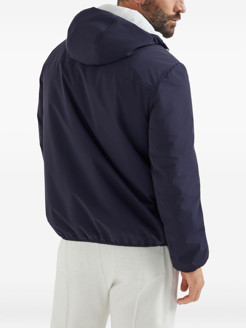Brunello Cucinelli Men Water-Resistant Blouson Jacket