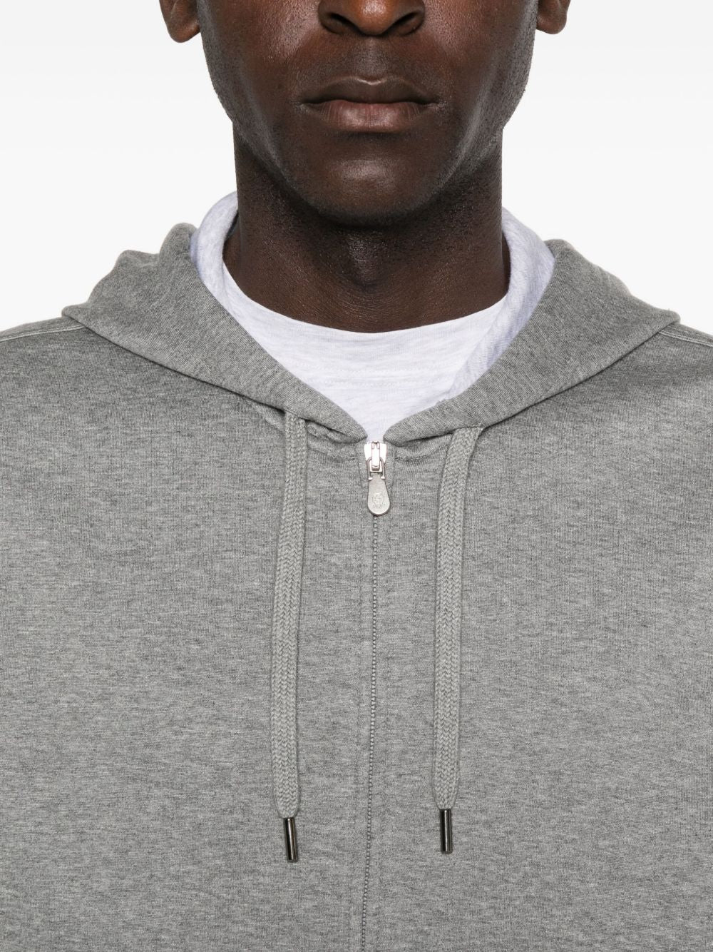 Brunello Cucinelli Men Cotton Blend Hoodie