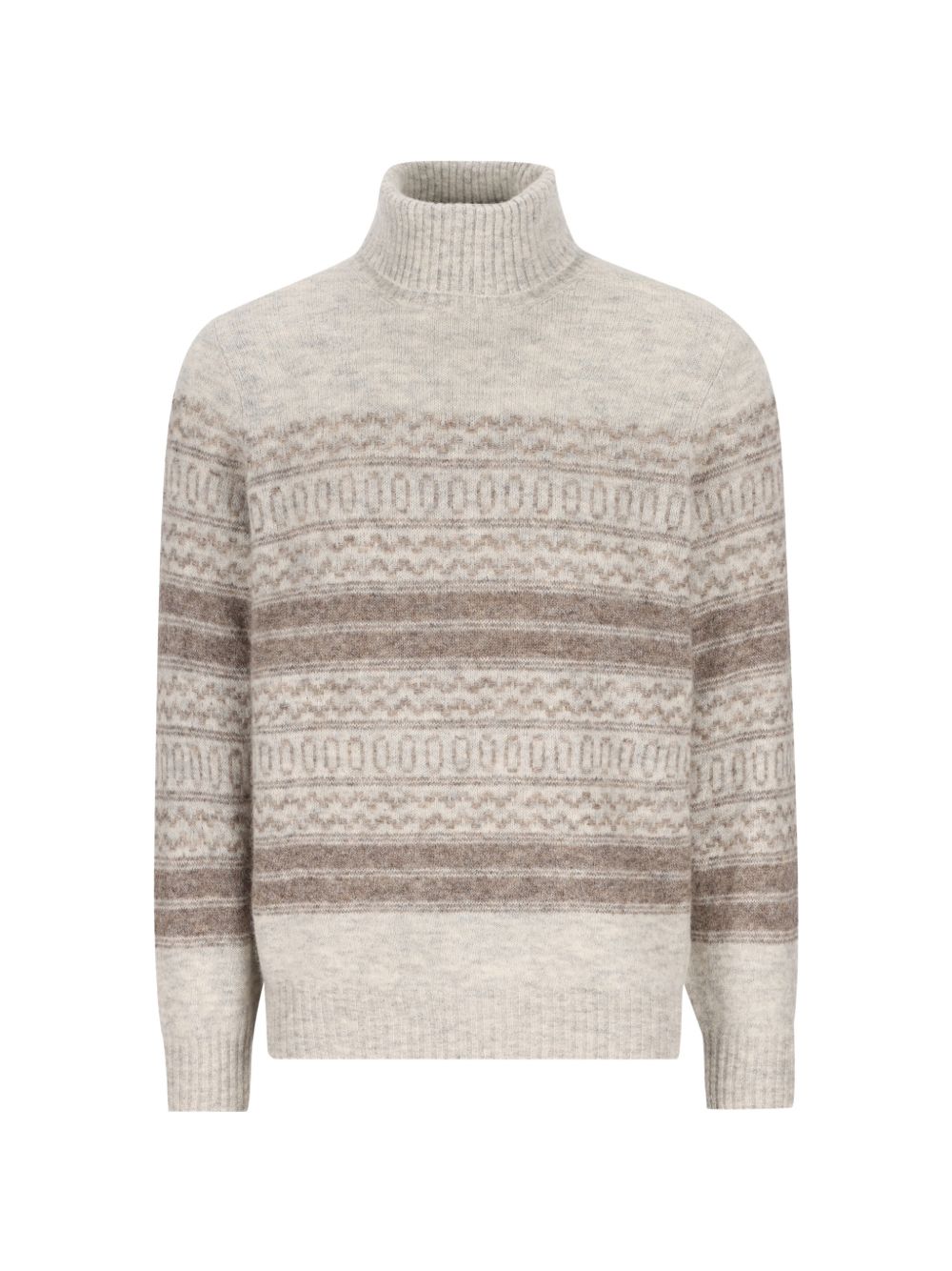 Brunello Cucinelli Men Wool Turtle-Neck Jumper