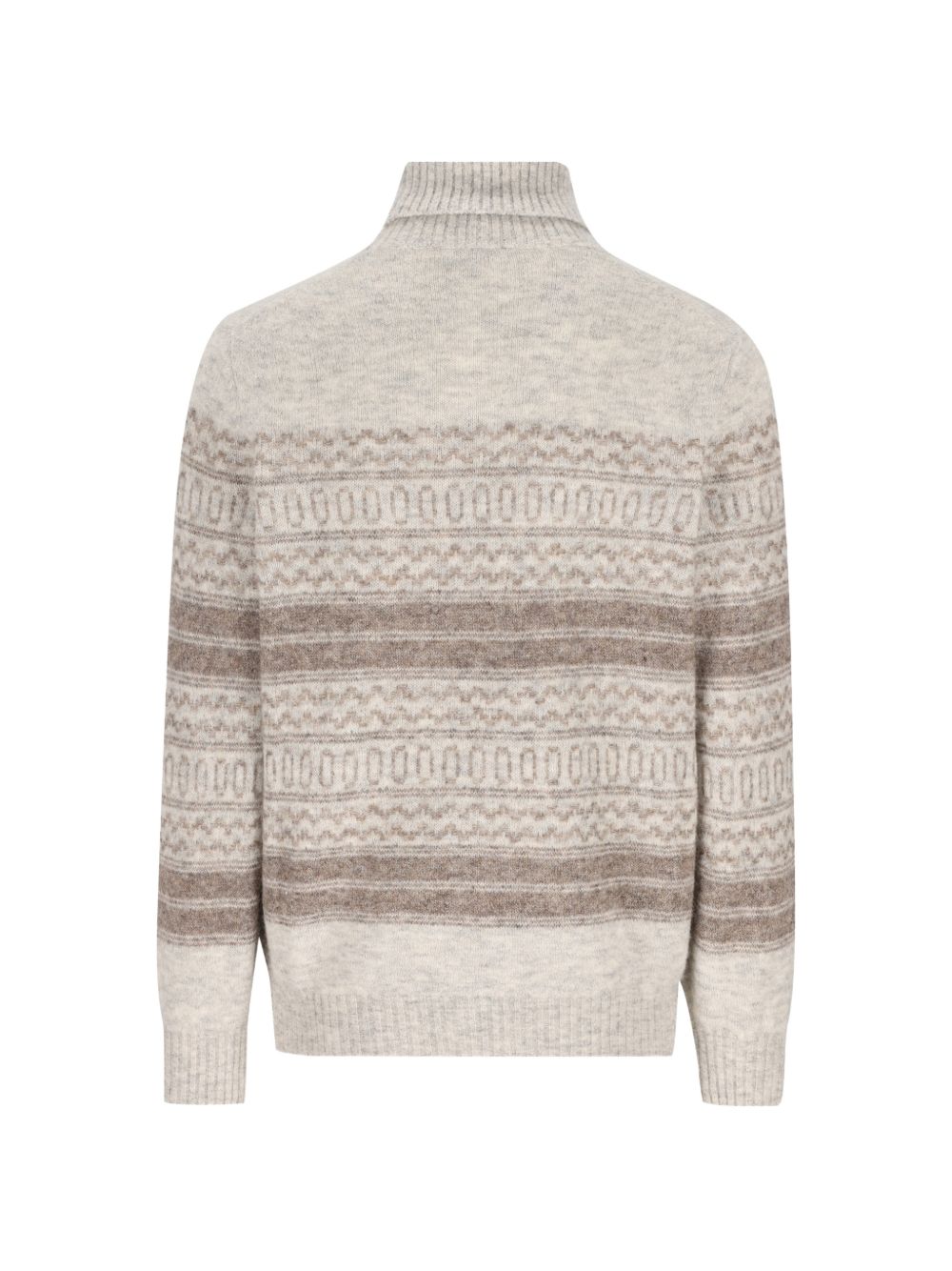 Brunello Cucinelli Men Wool Turtle-Neck Jumper
