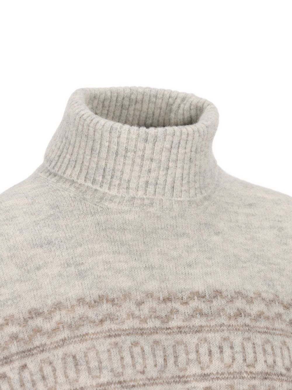Brunello Cucinelli Men Wool Turtle-Neck Jumper