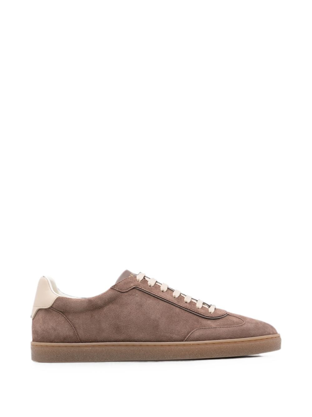 Brunello Cucinelli Men Suede Leather Sneakers