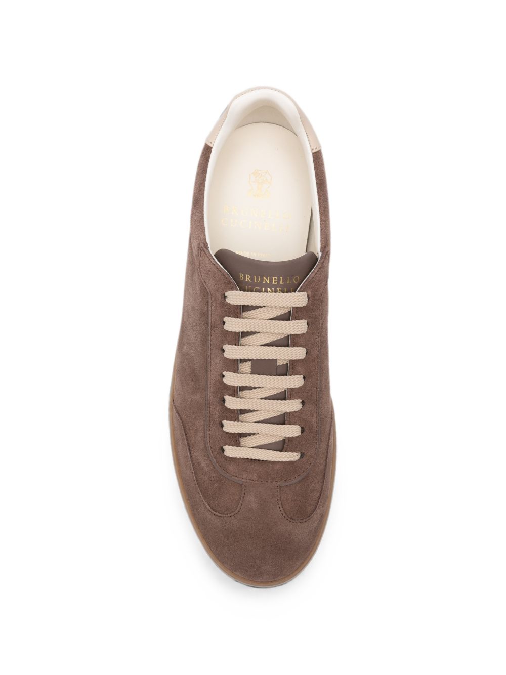Brunello Cucinelli Men Suede Leather Sneakers