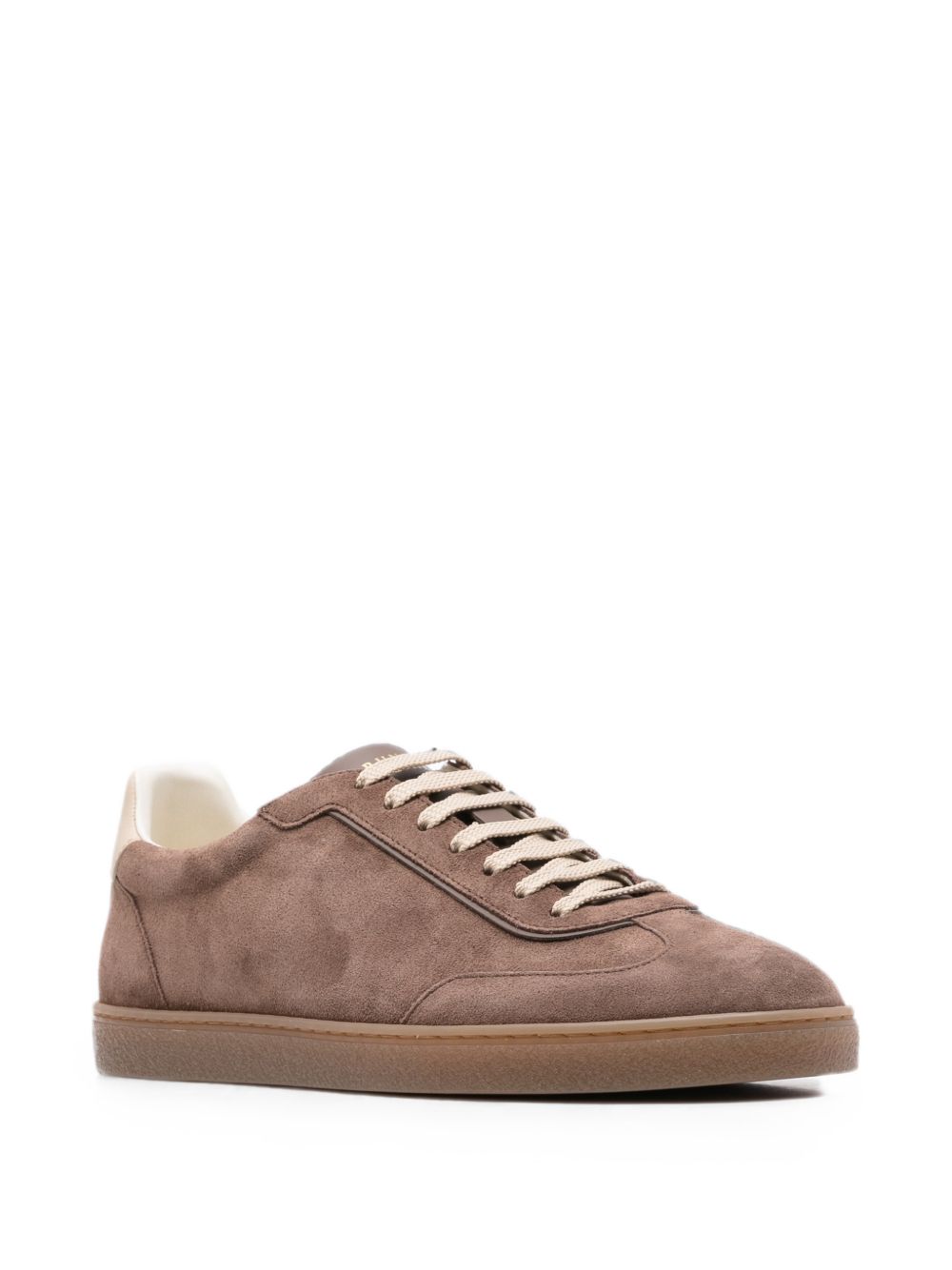 Brunello Cucinelli Men Suede Leather Sneakers