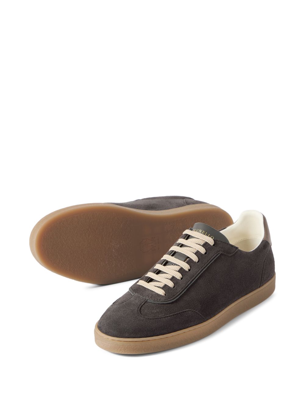 Brunello Cucinelli Men Suede Leather Sneakers