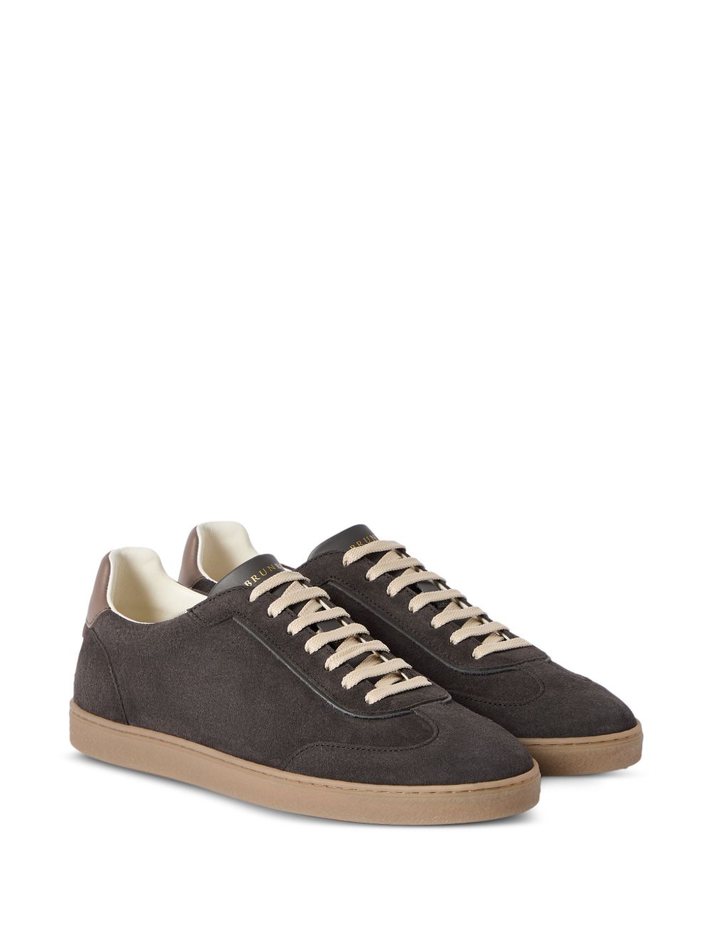 Brunello Cucinelli Men Suede Leather Sneakers
