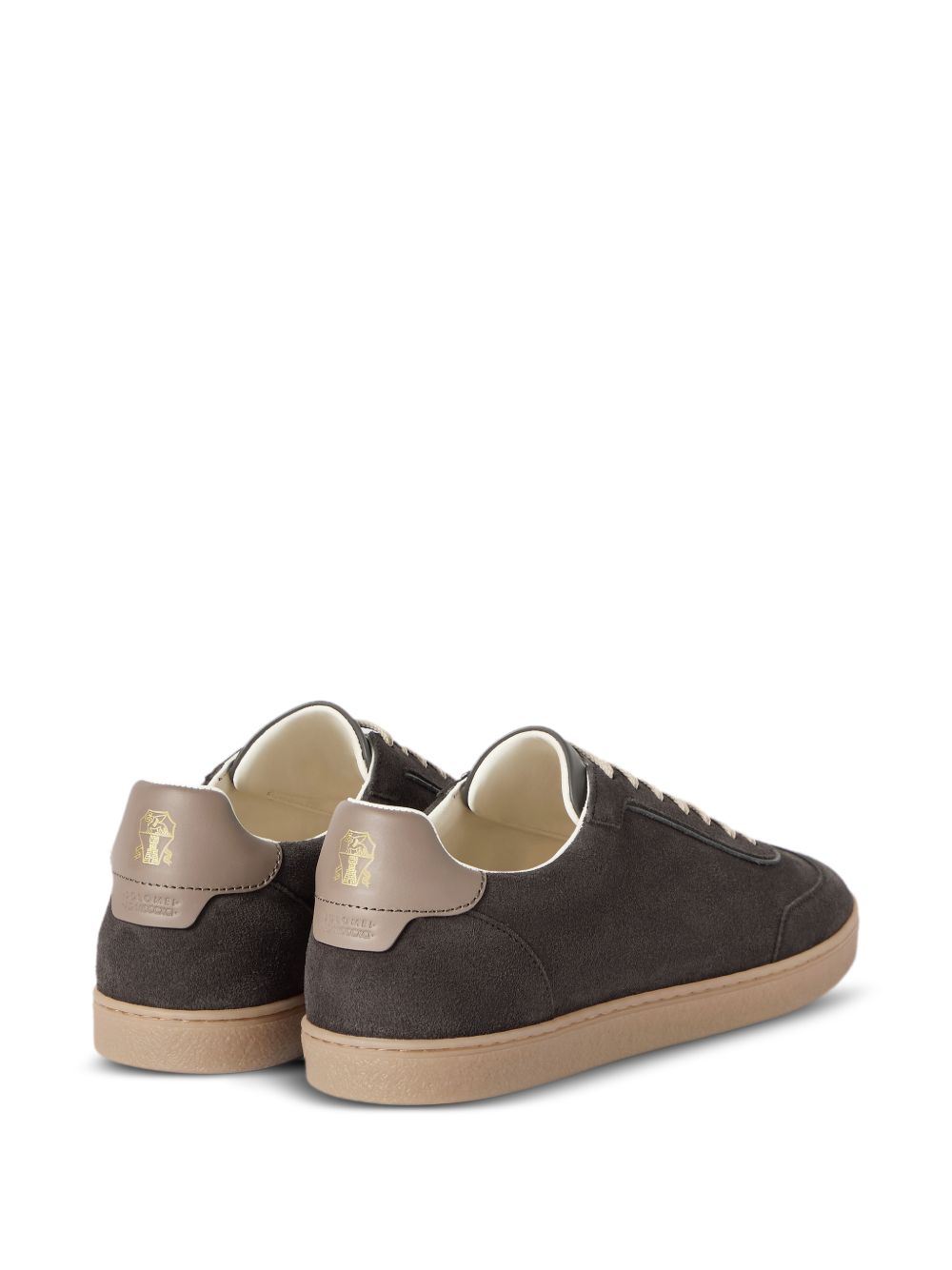 Brunello Cucinelli Men Suede Leather Sneakers