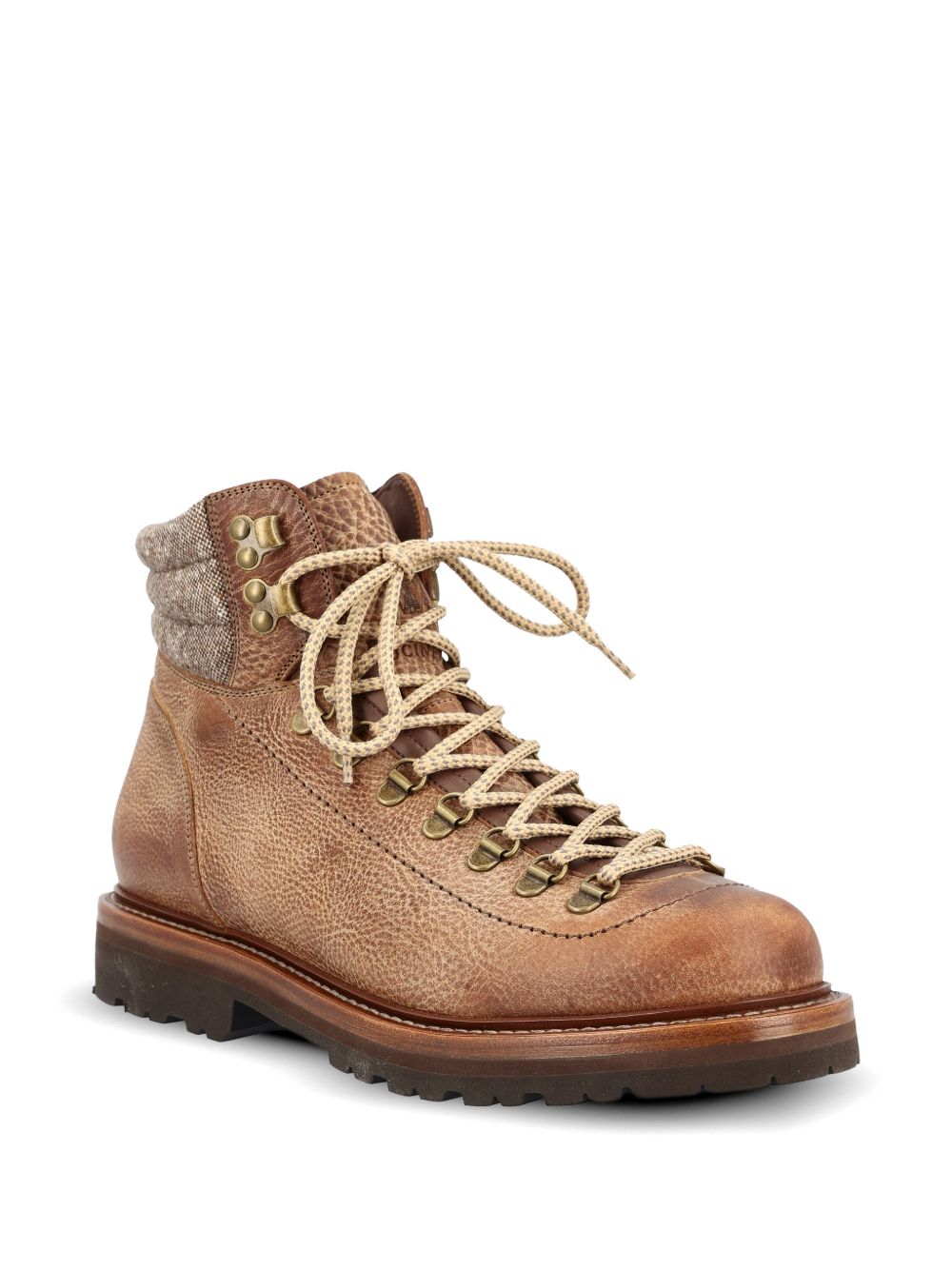 Brunello Cucinelli Men Leather Ankle Boots