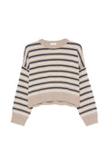 Brunello Cucinelli Women Striped Cashmere Sweater
