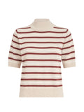 Brunello Cucinelli Women Wool And Cashmere Striped Sweater