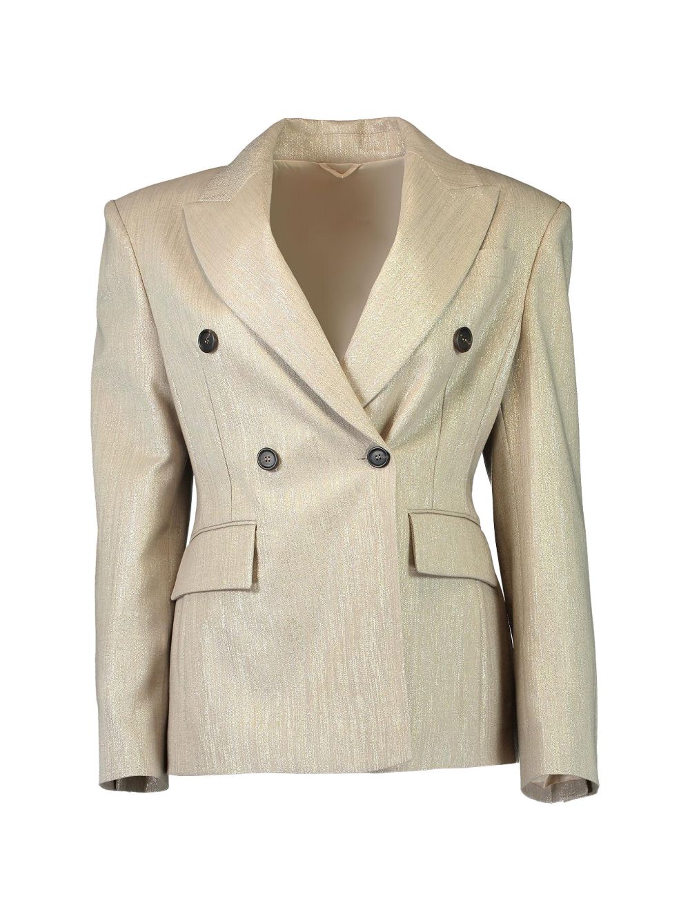 Brunello Cucinelli Women Wool Blend Double-Breasted Jacket