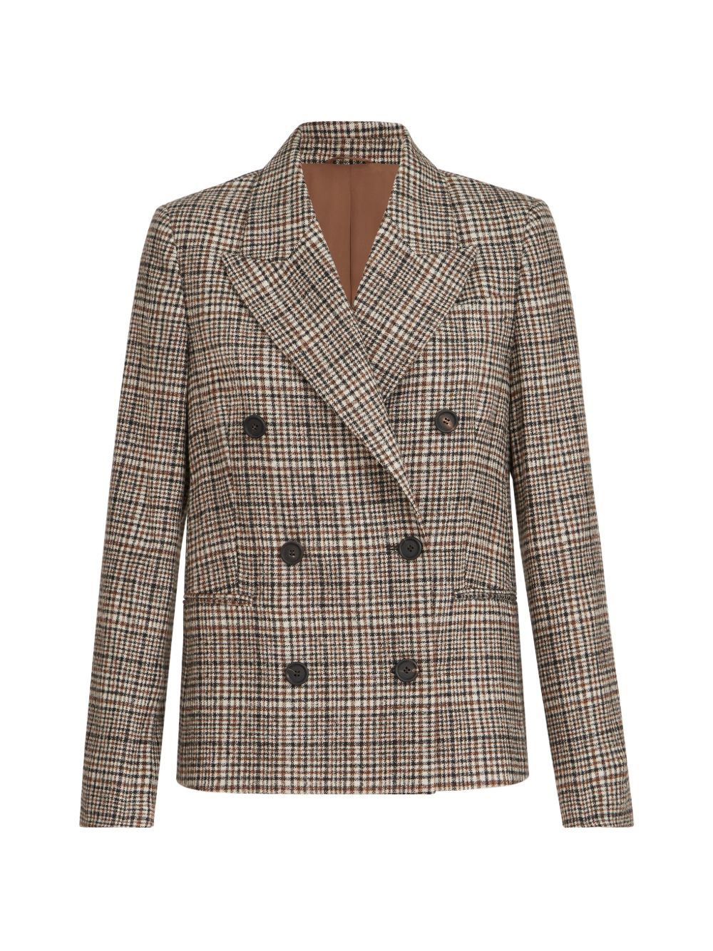Brunello Cucinelli Women Wool Double-Breasted Jacket