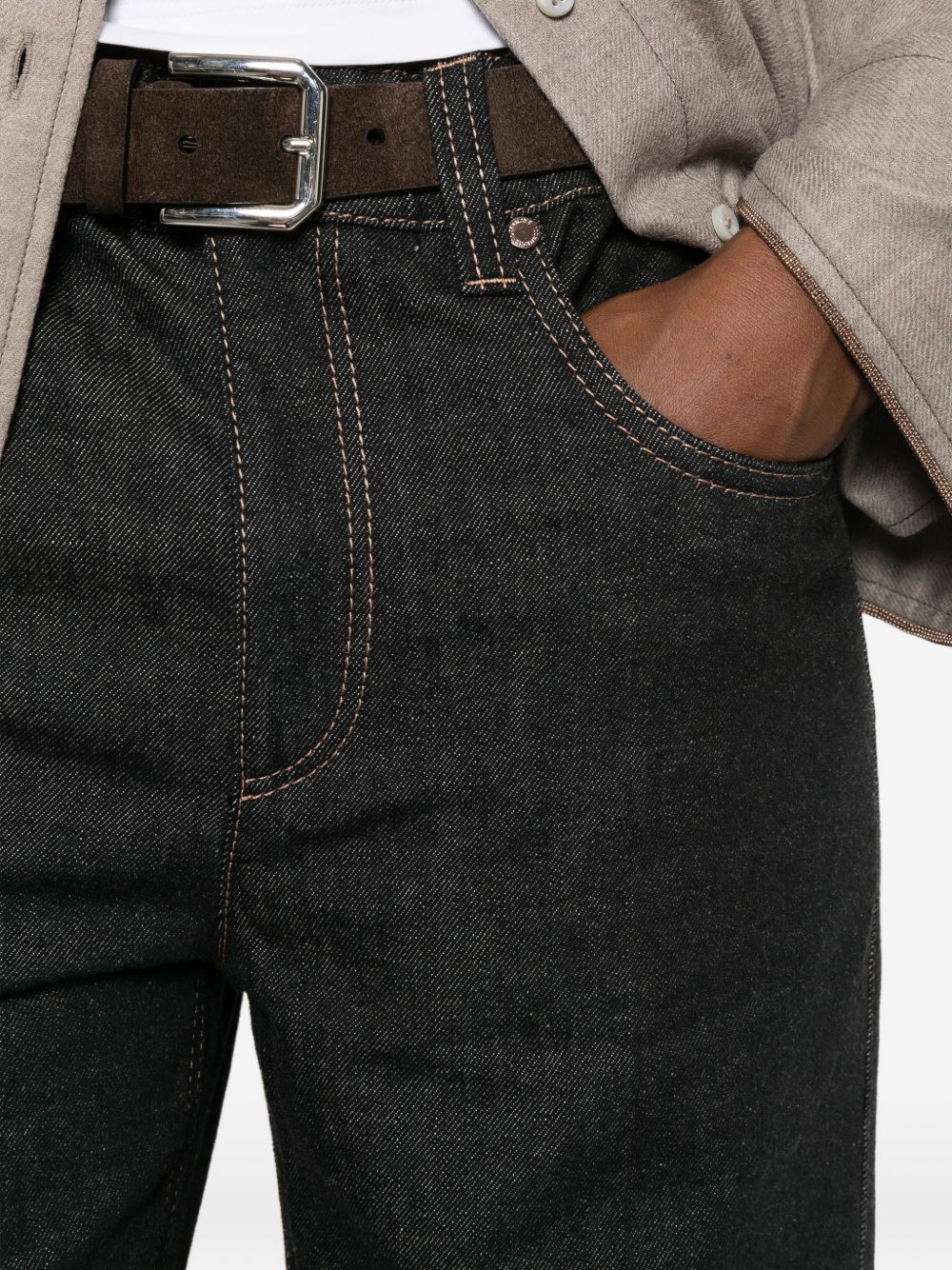 Brunello Cucinelli Women Denim Cotton Jeans