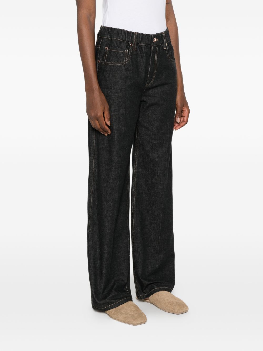 Brunello Cucinelli Women Denim Cotton Jeans
