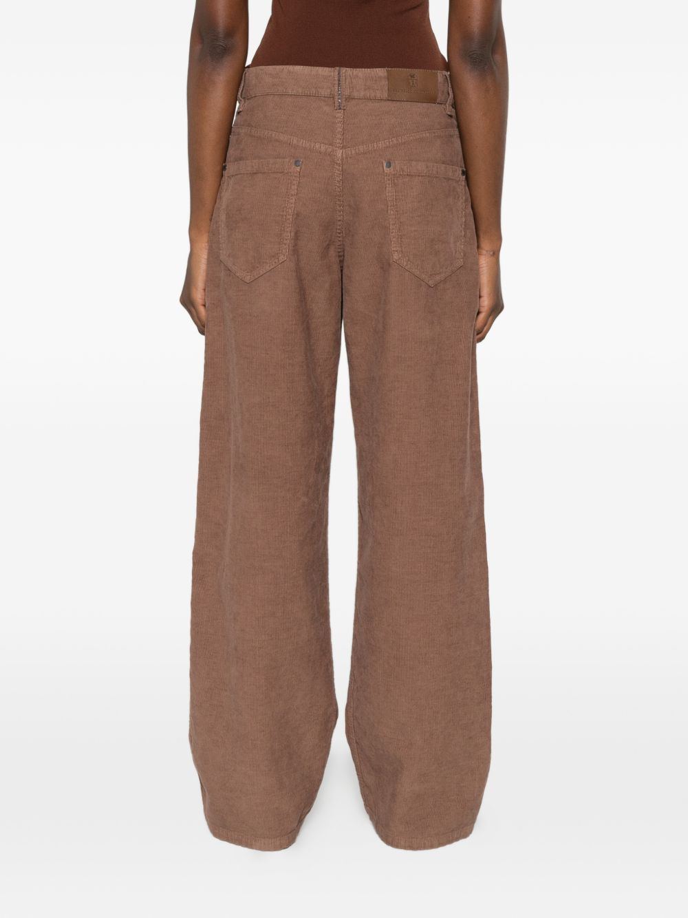 Brunello Cucinelli Women Velvet Trousers