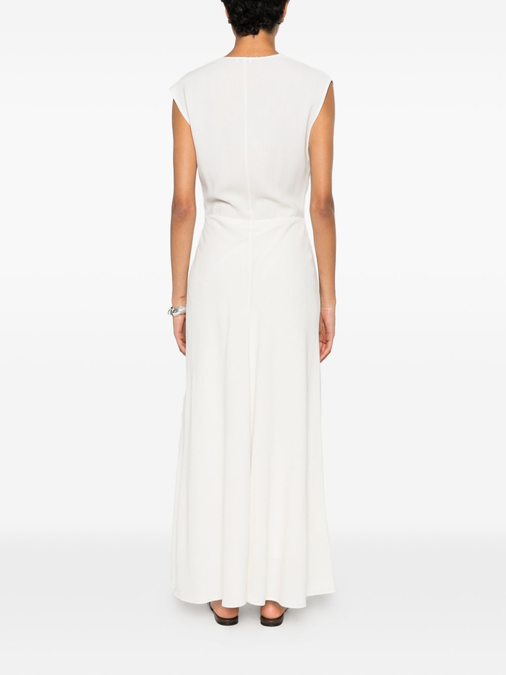 Brunello Cucinelli Women Silk Blend Midi Dress