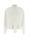 Brunello Cucinelli Women Silk Shirt