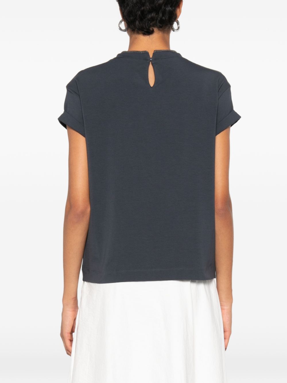 Brunello Cucinelli Women Cotton T-Shirt