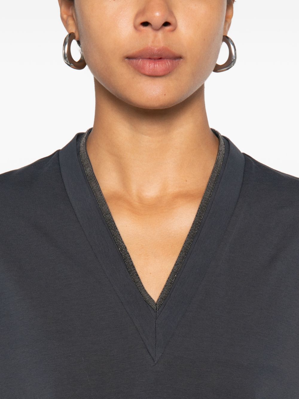 Brunello Cucinelli Women Cotton T-Shirt