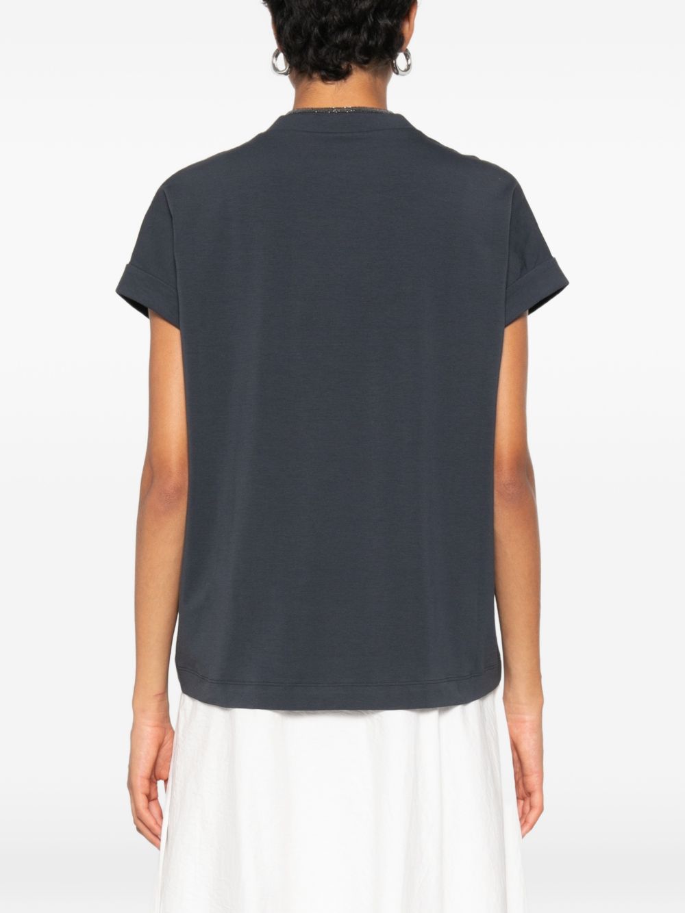 Brunello Cucinelli Women Cotton T-Shirt