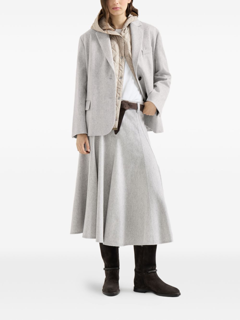 Brunello Cucinelli Women Quilted Down Vest