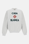 Casablanca Men Boucle Embroidered Classic Sweatshirt