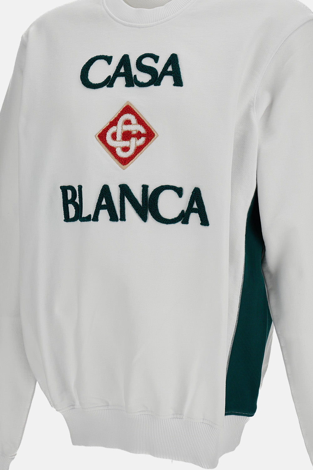 Casablanca Men Boucle Embroidered Classic Sweatshirt